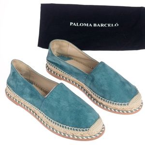 Paloma Barcelo Merindol flat Suede Ottanio
